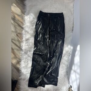 SHEIN size small leather look pants